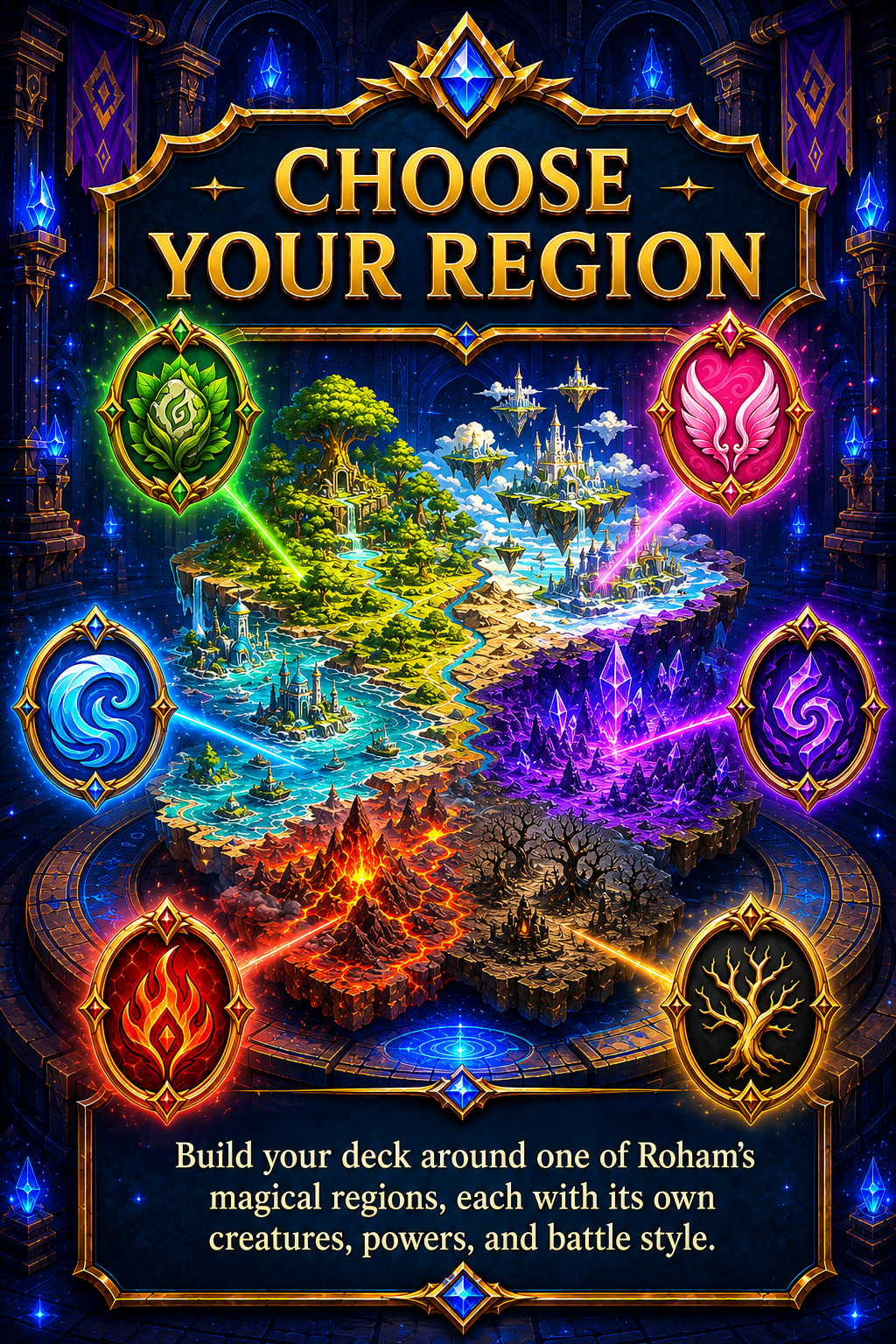 Choose a Roham region